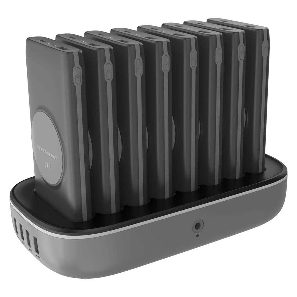 Powerology 8 in 1 Power Bank Station with Built-In Lightning and Type-C Cable  Price in Kenya - LinkPhones Center